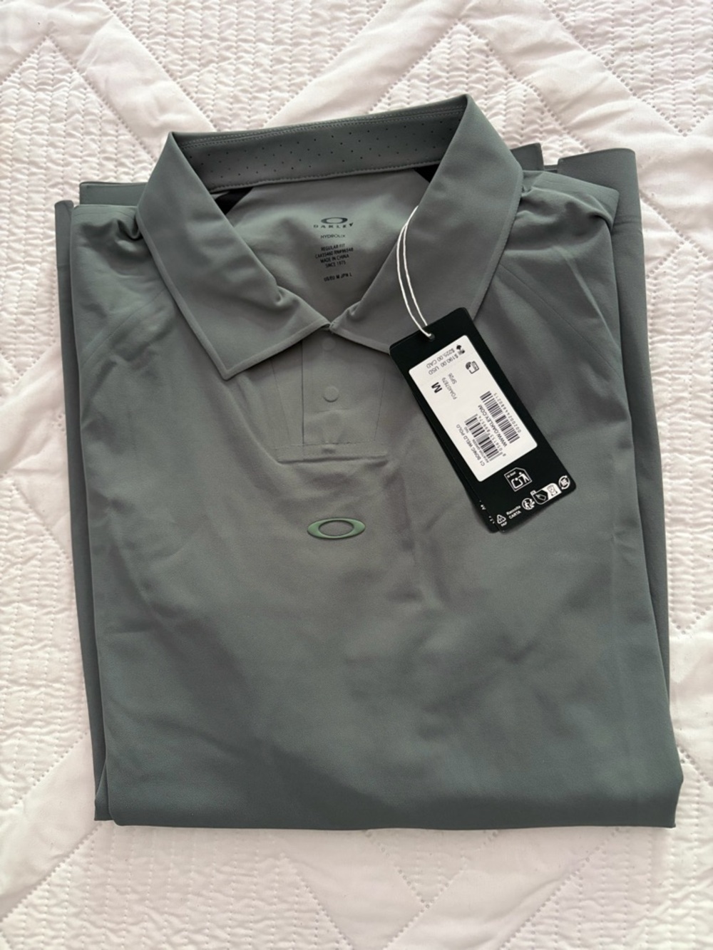 Oakley Men's Polo Shirt in Slate Green
